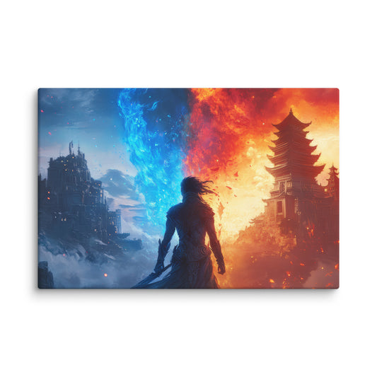 Worlds Collide  Wall Art
