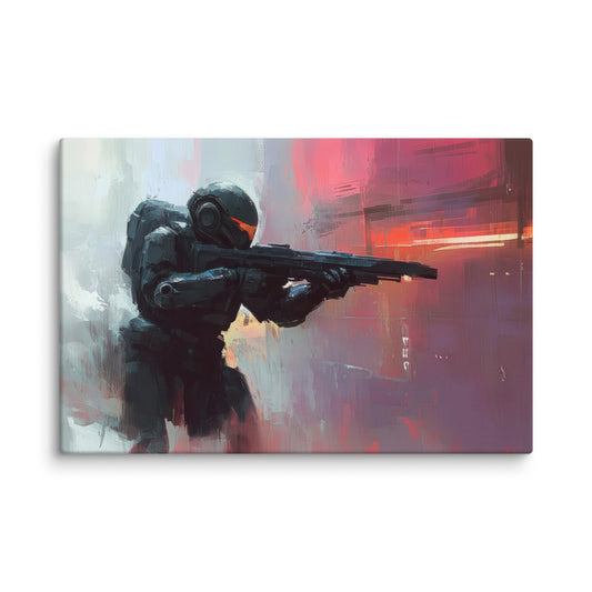 First Assault  Wall Art