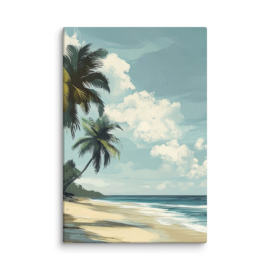 Palm and Sand  Wall Art