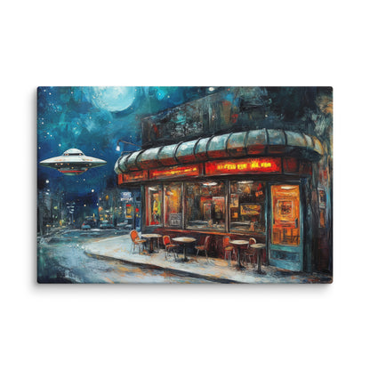 Foreign Diner  Wall Art