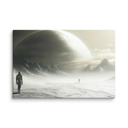 Stranger in the Mist  Wall Art