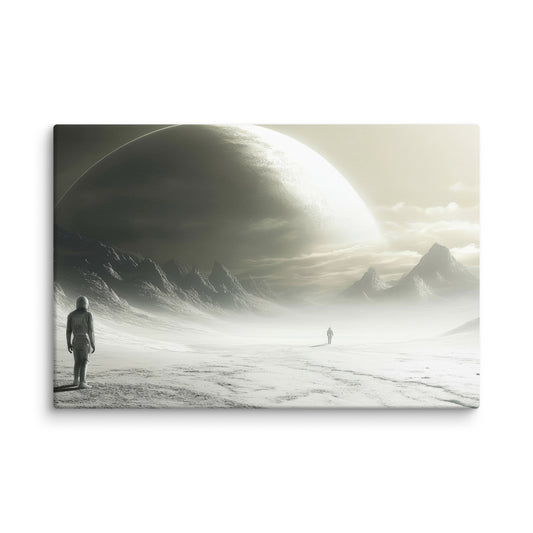 Stranger in the Mist  Wall Art