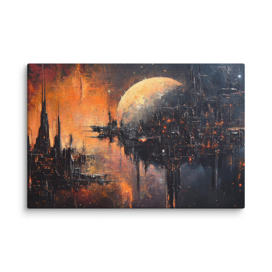 Spacial Decay  Wall Art