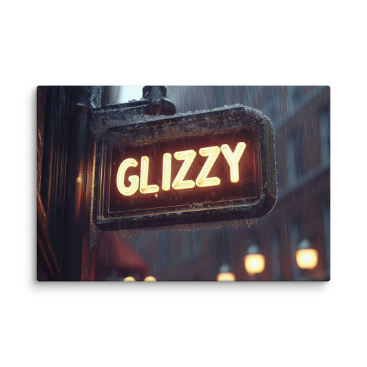 Glizzy Sign  Wall Art