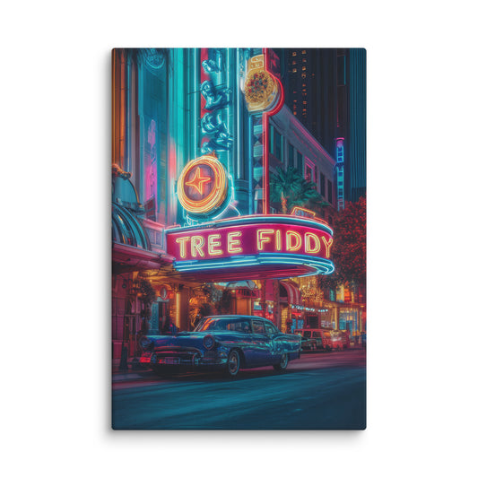 Tree Fiddy  Wall Art
