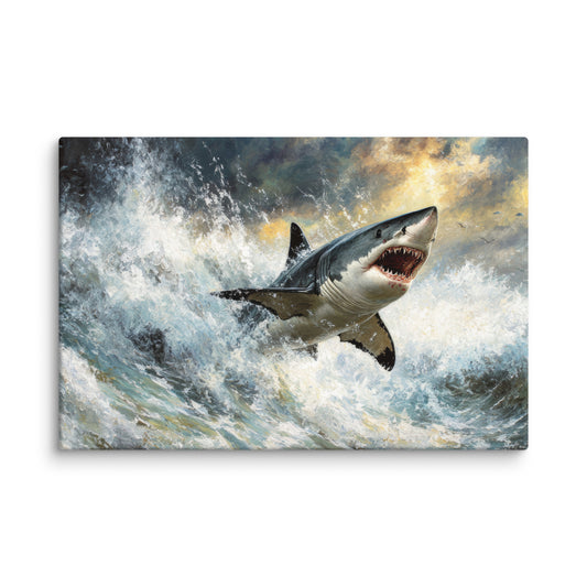 Flying Shark  Wall Art