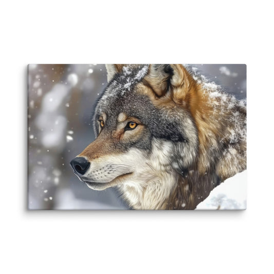 Snow Hunter  Wall Art