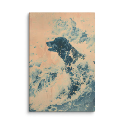 Sea Foam and Wags  Wall Art