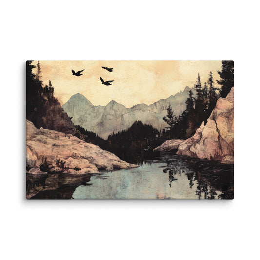 Grey Haven  Wall Art