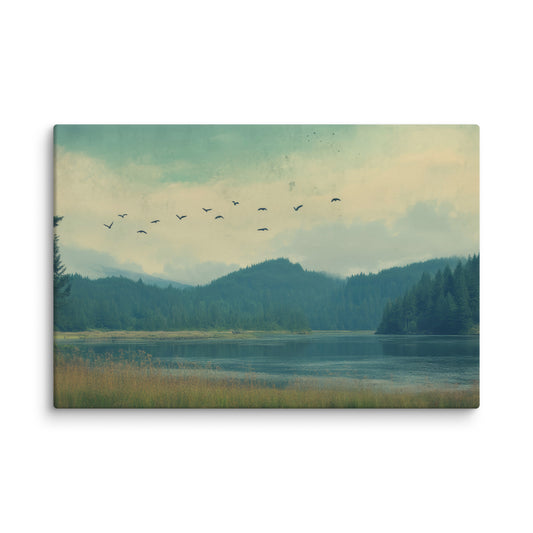 View From Camp  Wall Art