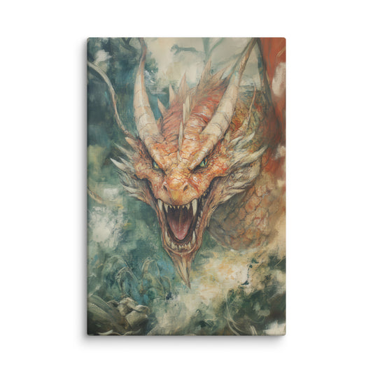 Sinister Beast Dragon Wall Art