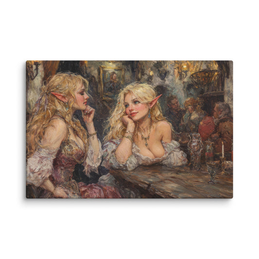 Elven Damsels  Wall Art