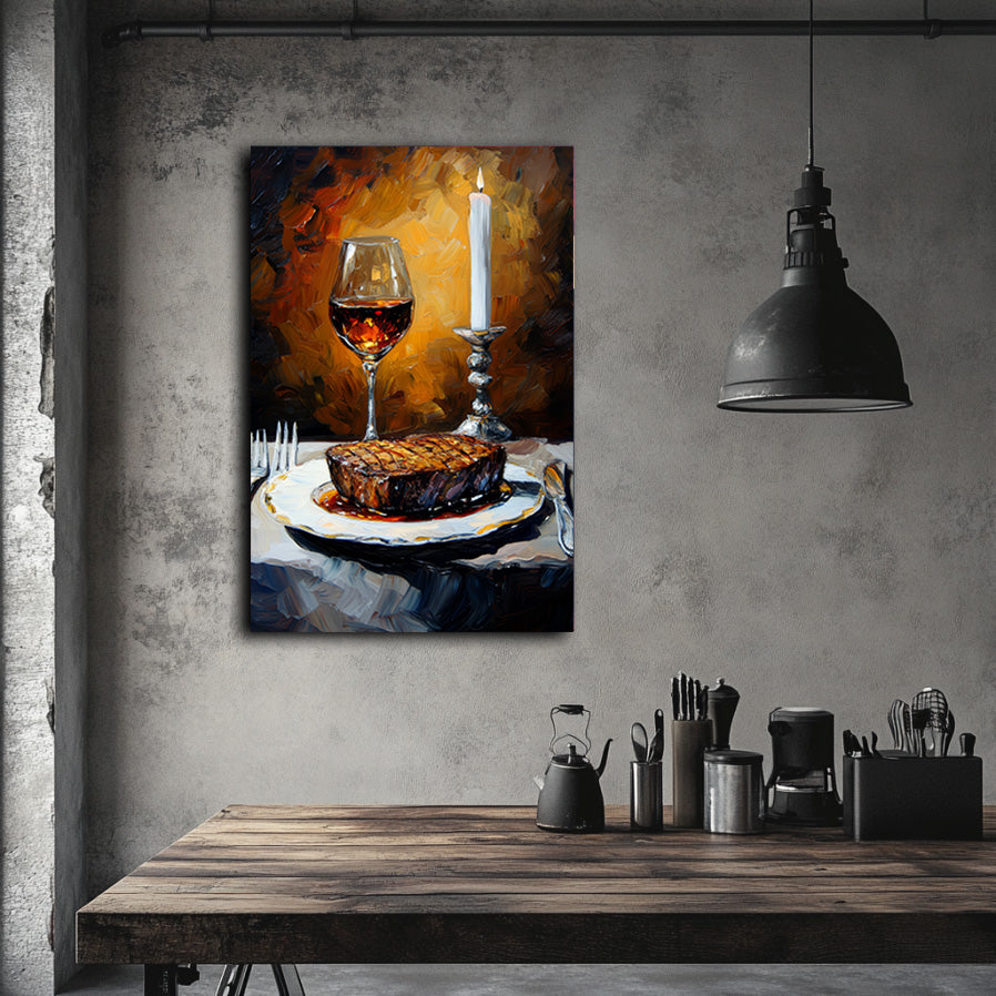 Birthday Dinner  Wall Art